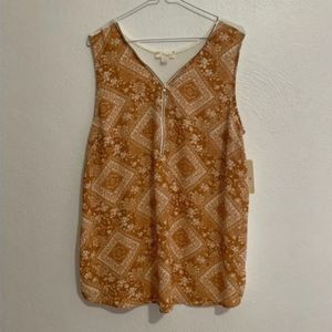 Misia Floral Sleeveless Top